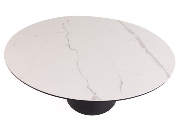 (image for) 1.6M Ceramic Dining Table - White